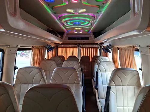 Executive Tempo Traveller  - 17 Seater book in kerala kochi
