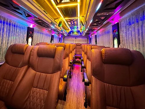  Premium Tempo Traveller AC - 20 Seater book in kerala kochi