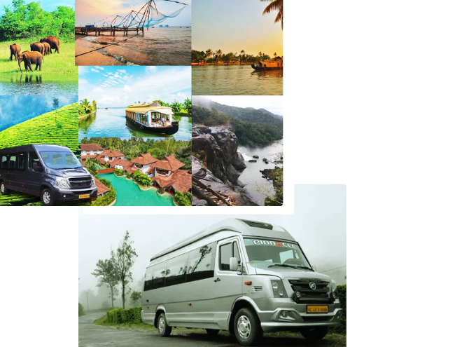 tempo traveller rent kerala