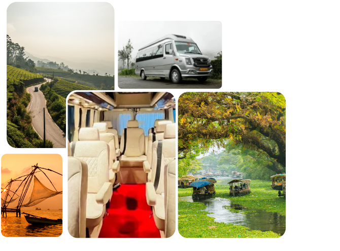 tempo traveler rent in kochi